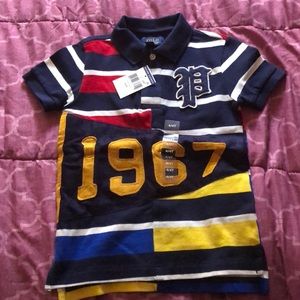 Two Button Polo Shirt